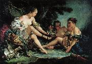 Francois Boucher Diana's Return from the Hunt Spain oil painting reproduction